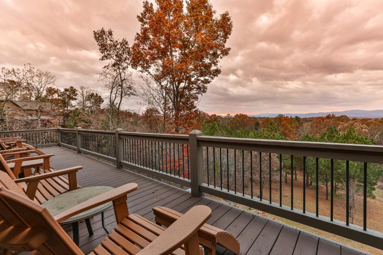 Eagles Crest - Long Range Layered Mountain Views In Peaceful Neighborhood! Villa Mineral Bluff Kültér fotó